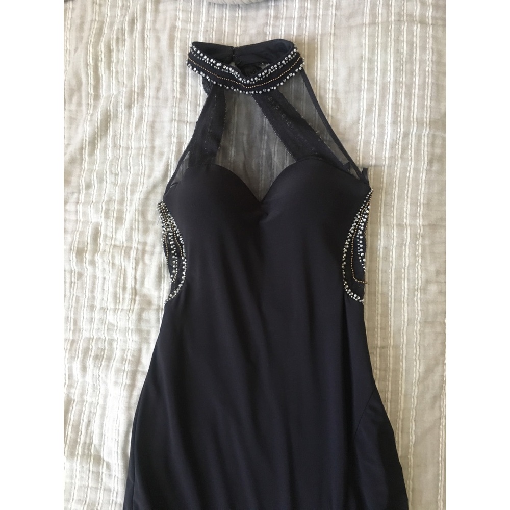 Open back dress